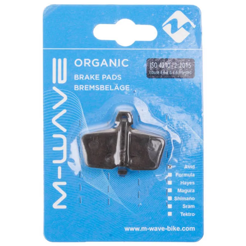 M-Wave Organic AS2 Brake Pads for Disc Brakes-1